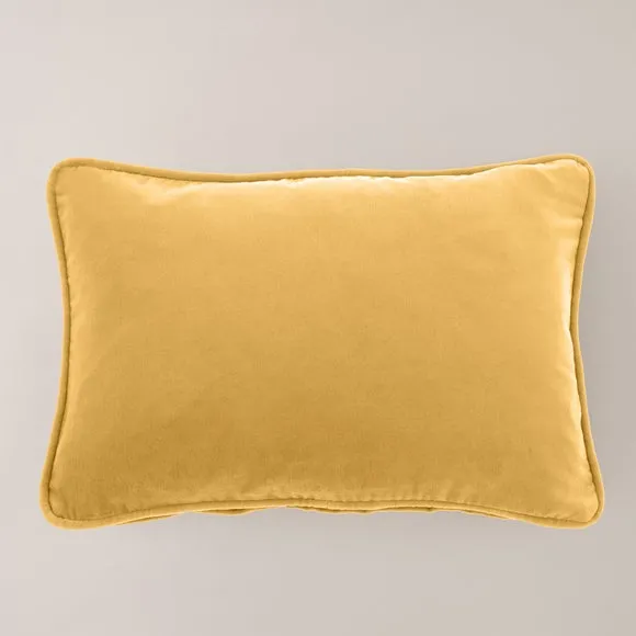 Clara Cotton Velvet Rectangle Cushion 2