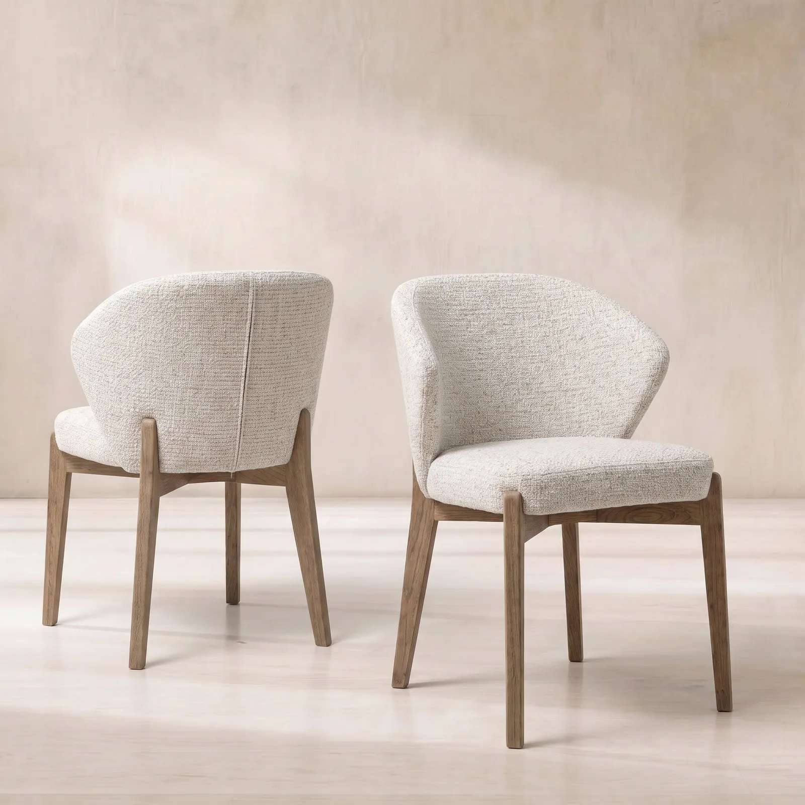 Pure Furniture Barnet Dining Chair, Cream | Barker & Stonehouse