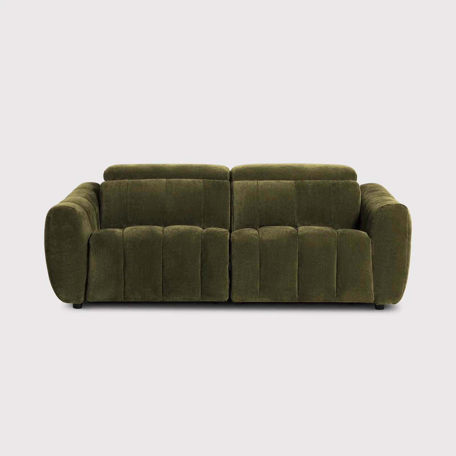 Montgomery 2.5 Power Seater & Headrest, Green Fabric | Barker & Stonehouse 1