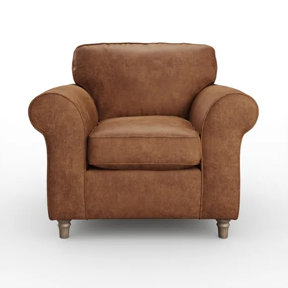 Flori Arizona Faux Leather Armchair 6