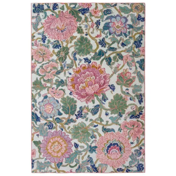 Amberley Floral Washable Rug 5