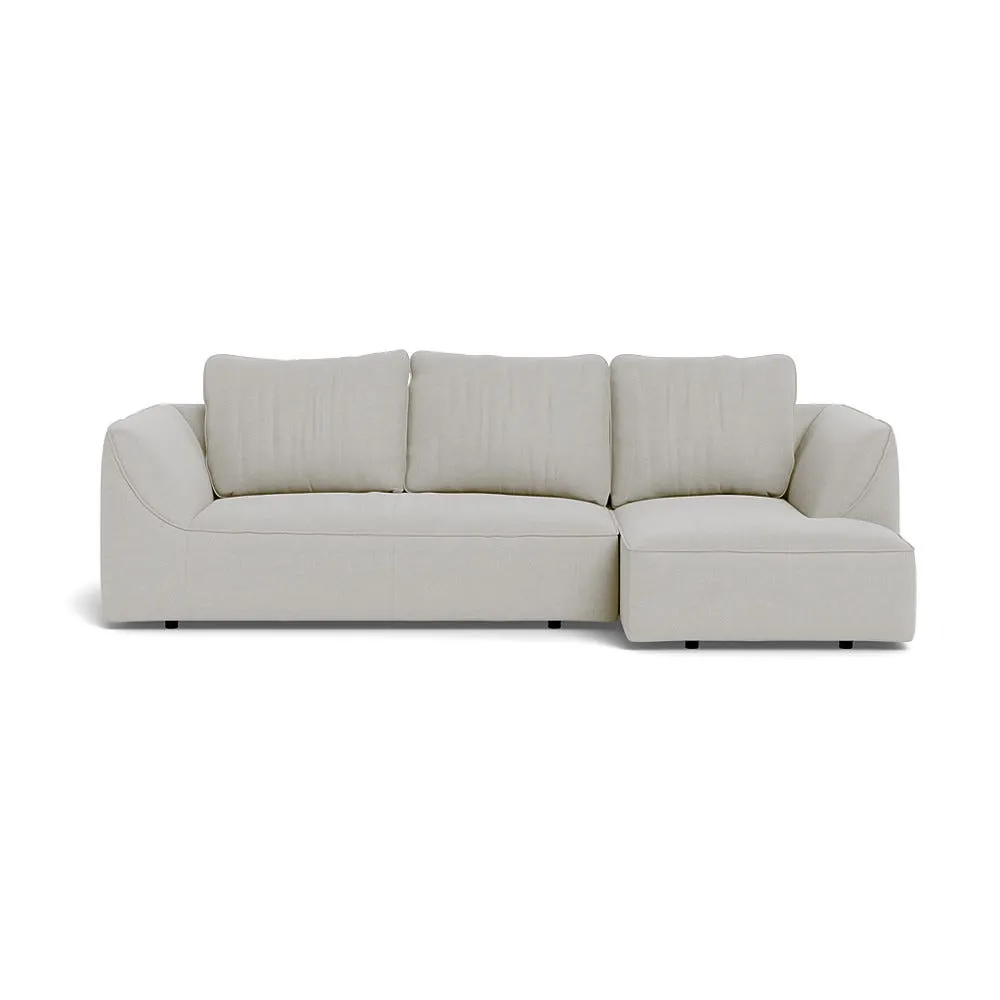 Heal's Morven Right Hand Facing Corner Chaise Sofa Capelo Linen-Cotton Sea Salt 1