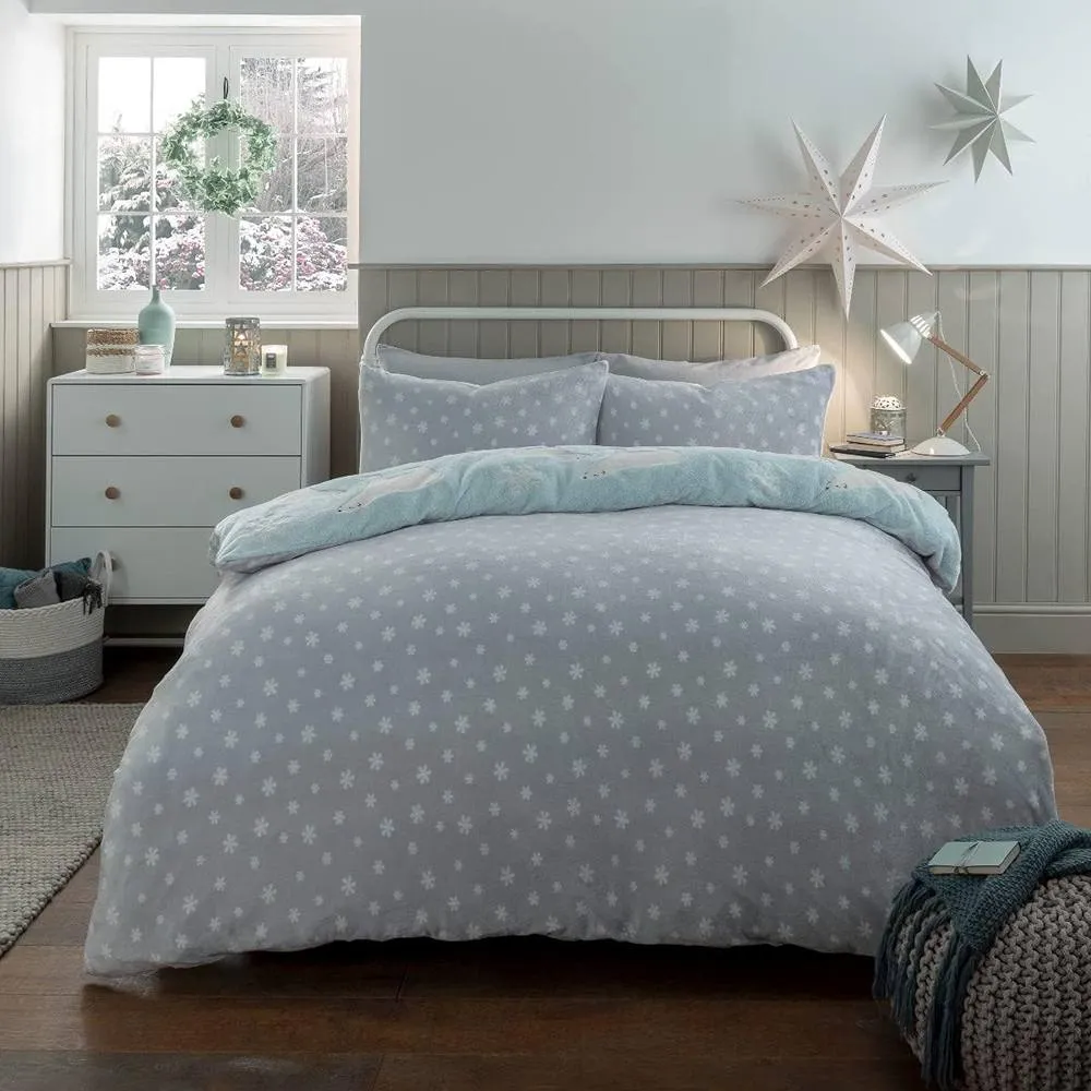 Smart Living Penguin & Polar Bear Glow in Dark Reversible Duvet Cover & Pillowcase 2