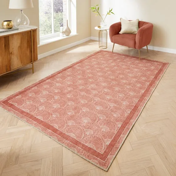 Catherine Lansfield Deco Peacock Rug 1