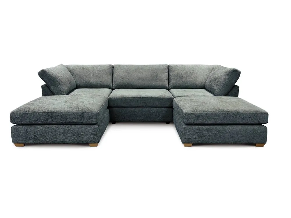 The Great Sofa Company Hyde U Shape Corner Sofa in Navy 2