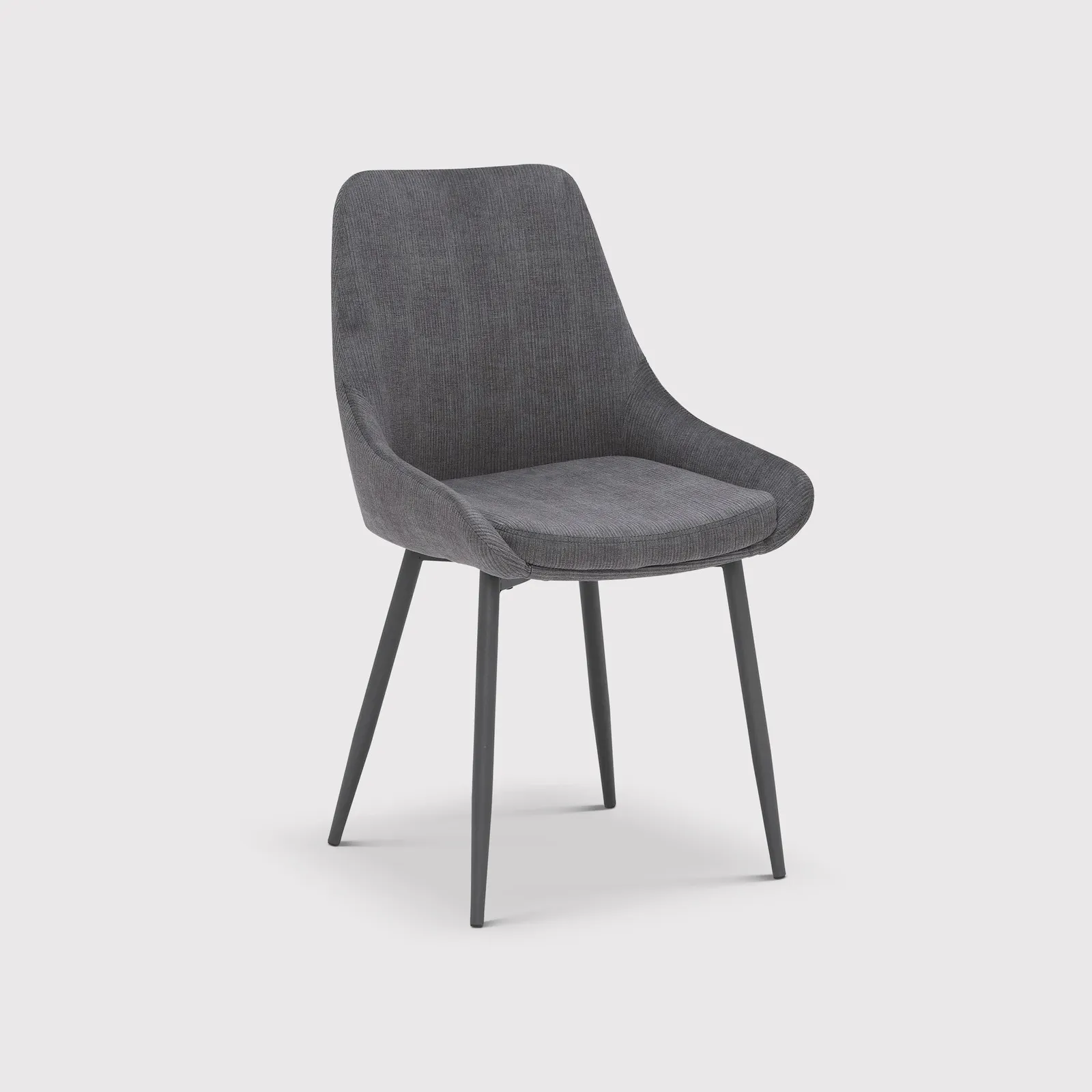 Emmett Dining Chair, Grey Fabric | Barker & Stonehouse 2