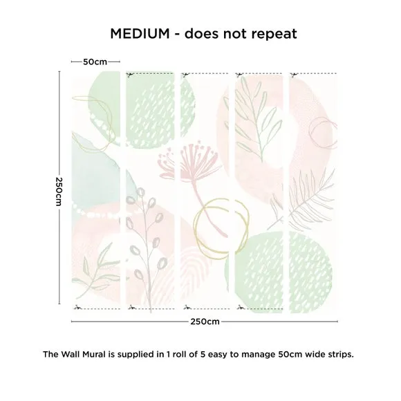 Abstract Pattern Wall Mural 3