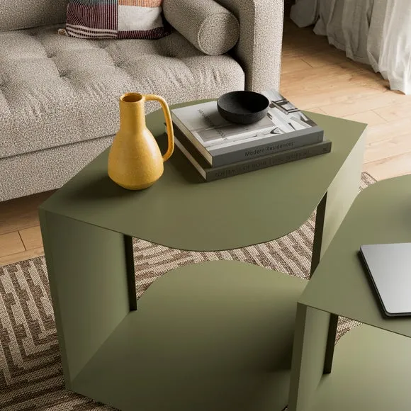 Edwin Metal Nesting Coffee Tables 3