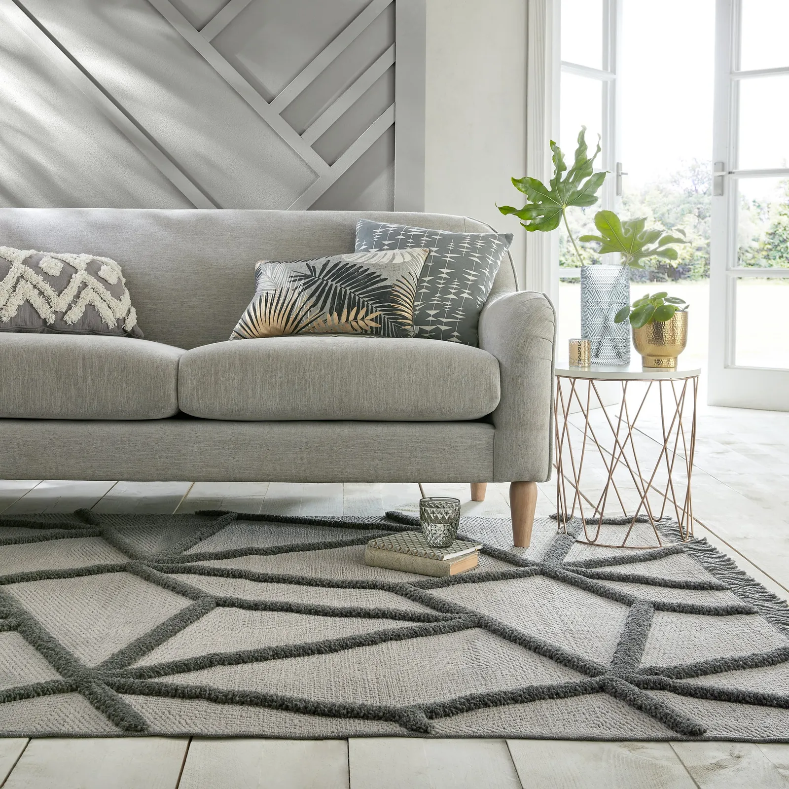 Safi Rug Safi Grey