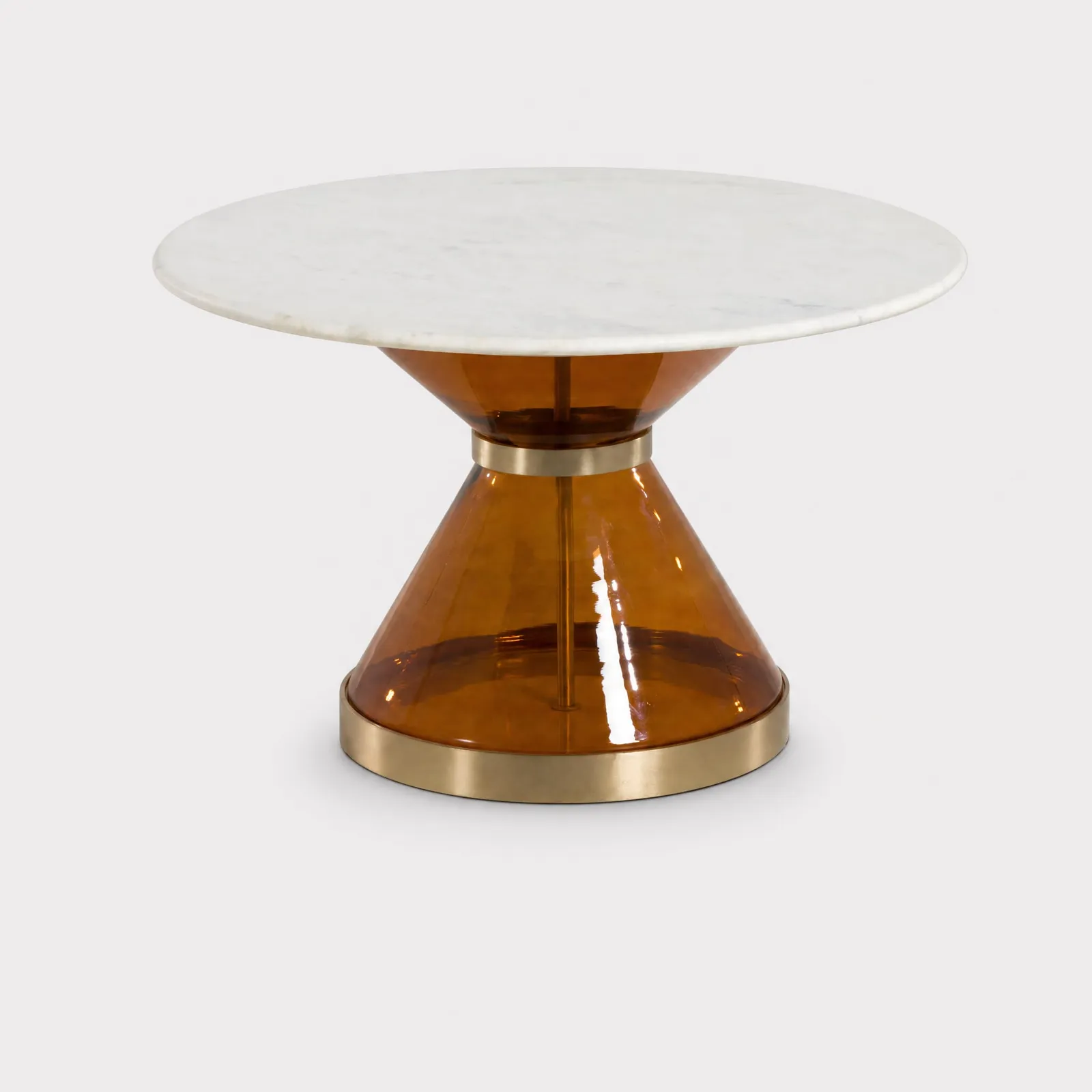 Bardi Coffee Table 75x75x45cm, Round, Green Marble | Barker & Stonehouse