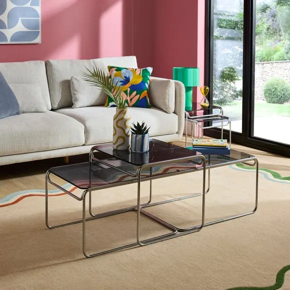 Elements Ferguson Nest of Coffee Tables 1
