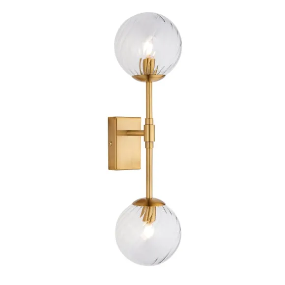 Vogue Esteban Art Deco 2 Light Wall Light 5