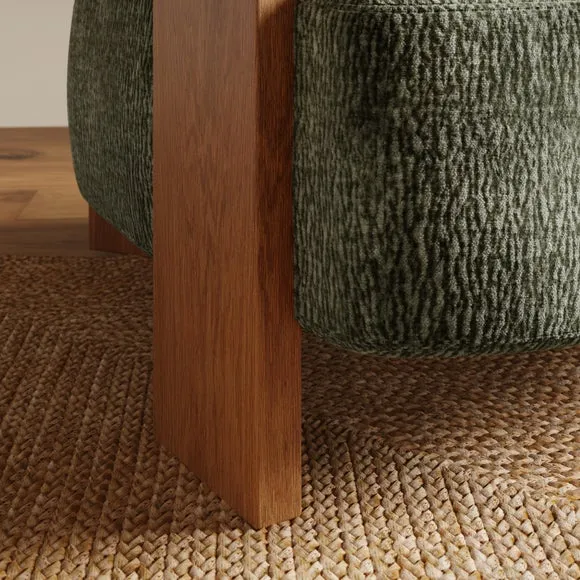 Fallon Cut Velvet Accent Chair 5
