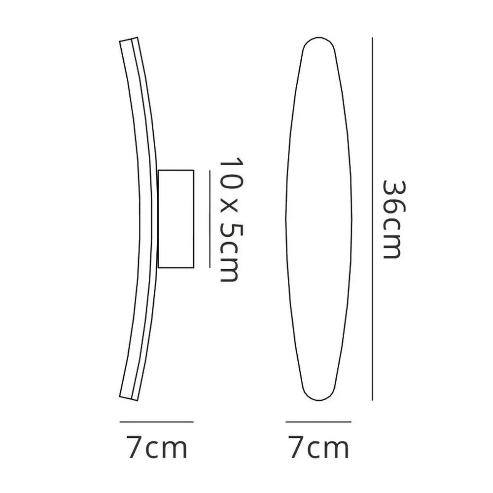 Netlighting Hemisferic Wall Lamp 6W LED 3000K 540lm Aluminium Frosted Acrylic in Grey 2