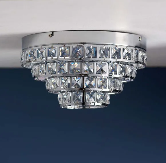 Vogue Motown 4 Light Jewel Flush Ceiling Light 4