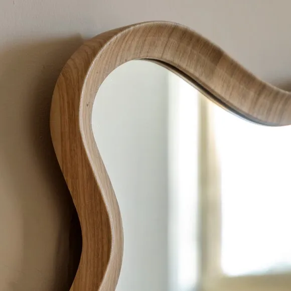 Cedar and Sage Willow Rectangle Wall Mirror 3