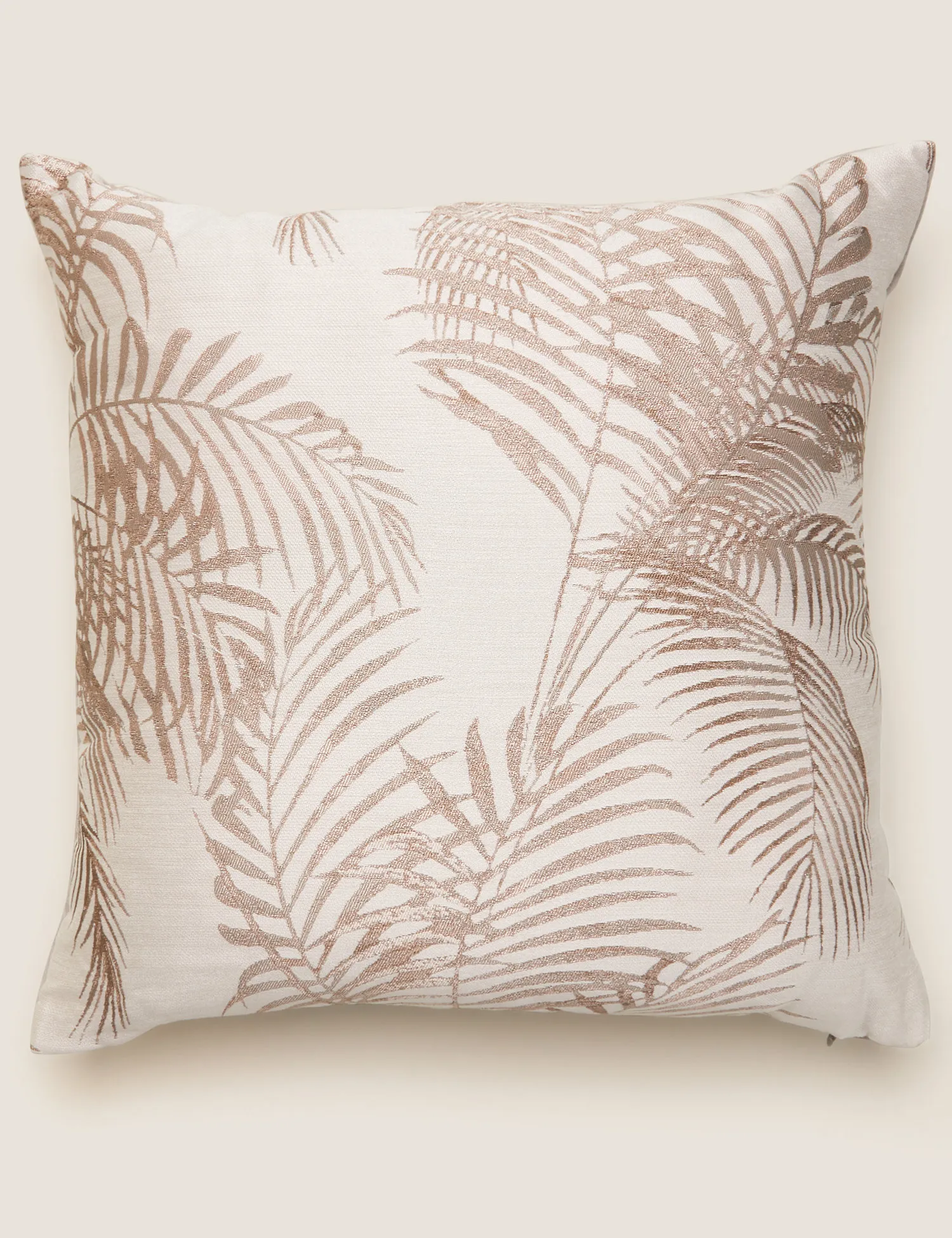 M&S Palm Jacquard Cushion