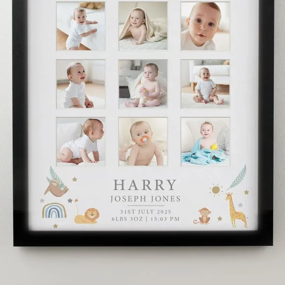 Personalised Animal Multi Photo Frame 3