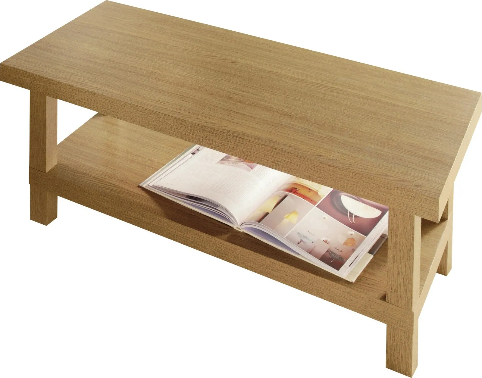 Argos Home Stratford Chunky Coffee Table - Oak Effect