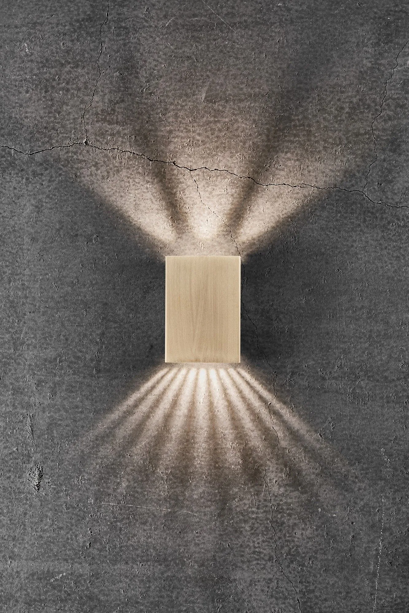 Nordlux Fold Outdoor Wall Light Brass Brass Garden LED IP54 3000k Mains in Gold 6