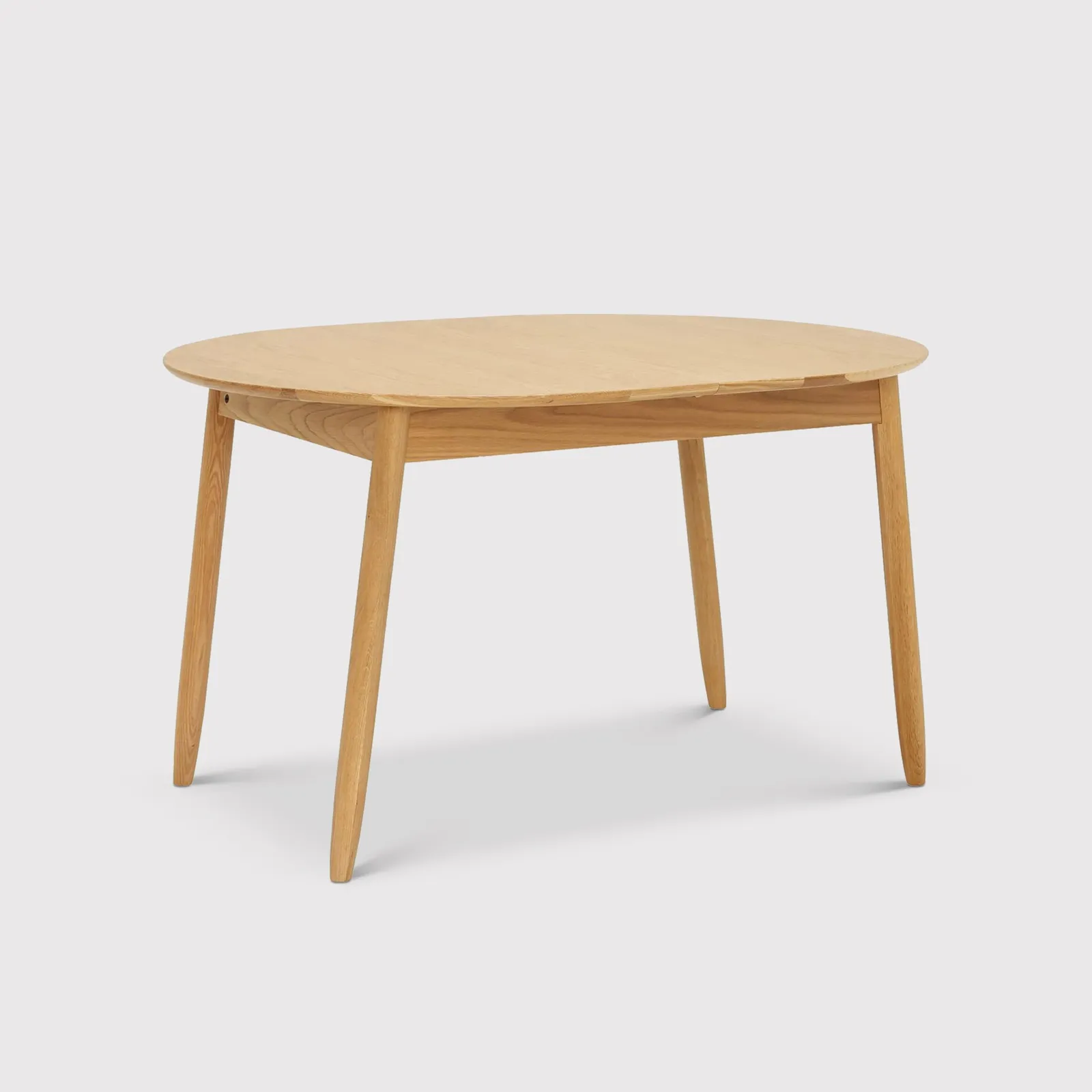 Ercol Teramo Small Extending Dining Table, Neutral Oak | Barker & Stonehouse