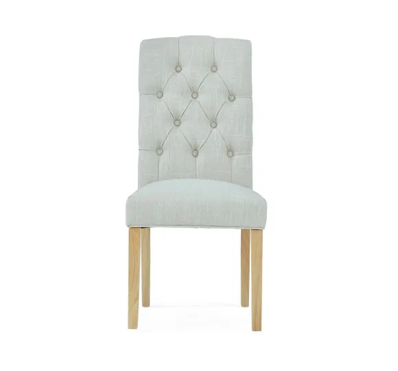 Normandy Set of 2 Chelsea Dining Chairs, Fabric 2