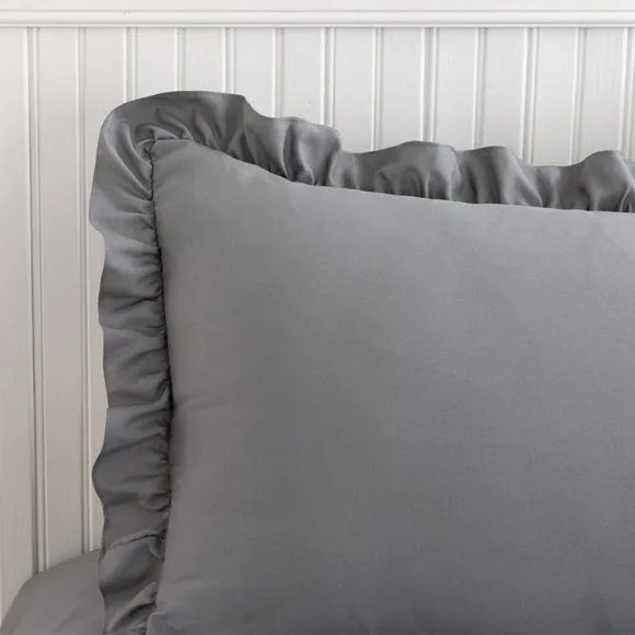 Briona Frilled Edge Duvet Cover & Pillowcase Set 6