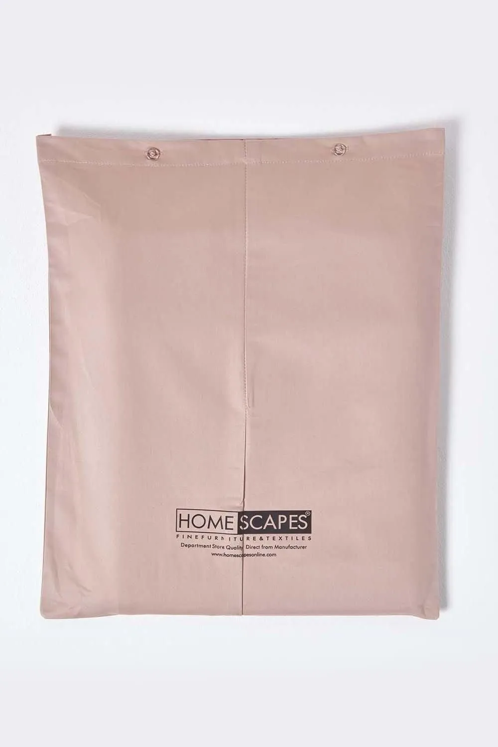 Homescapes Egyptian Cotton Flat Sheet 1000 Thread Count in Beige 5