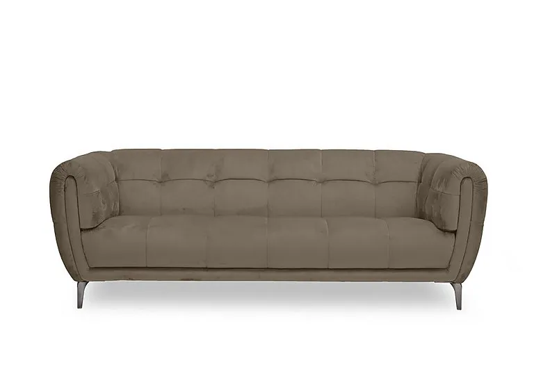 Sienna Fabric 3 Seater Sofa - Opulence Cedar