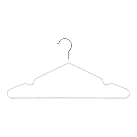 Set of 5 Coated Wire Hangers 2