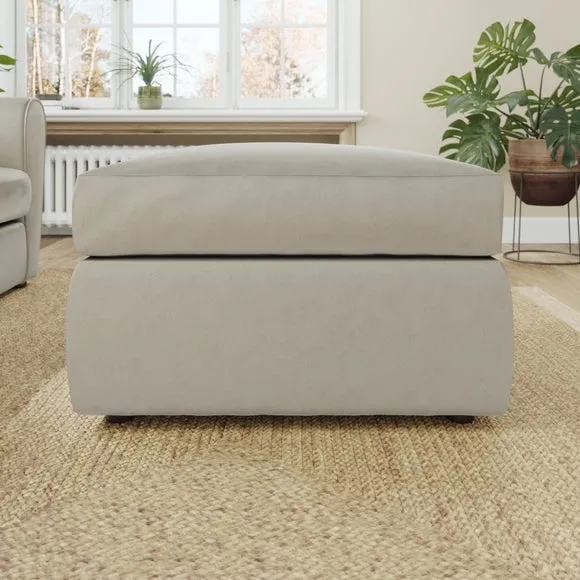 Blake Opulent Velvet Footstool 2