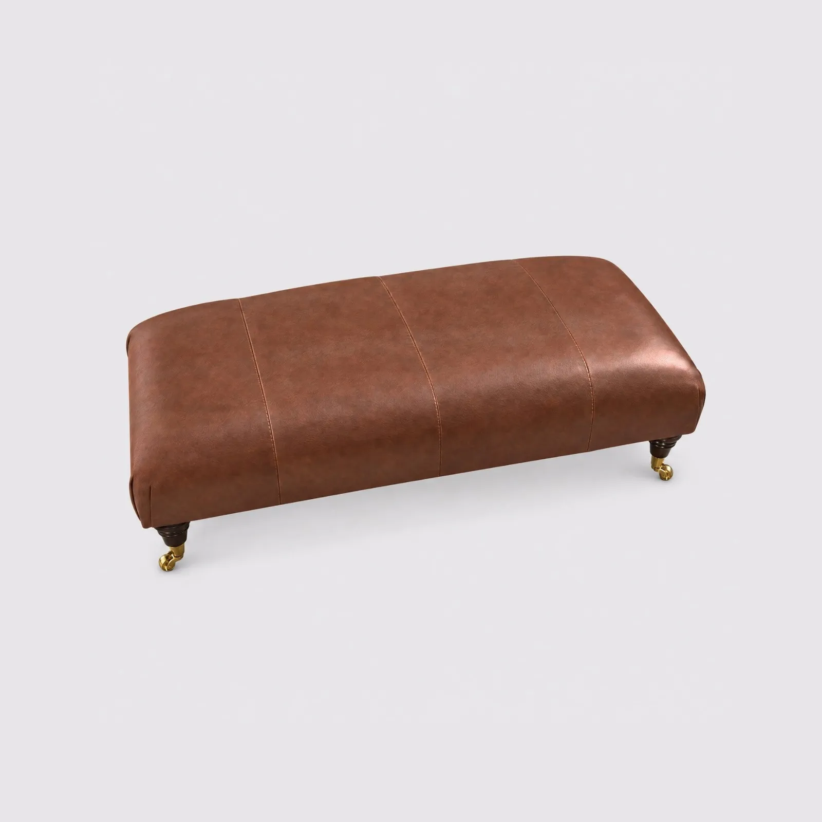 Winchester Footstool Leather | Barker & Stonehouse