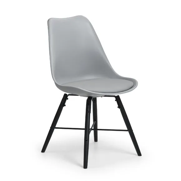 Kari Set of 2 Dining Chairs, Faux Leather 3