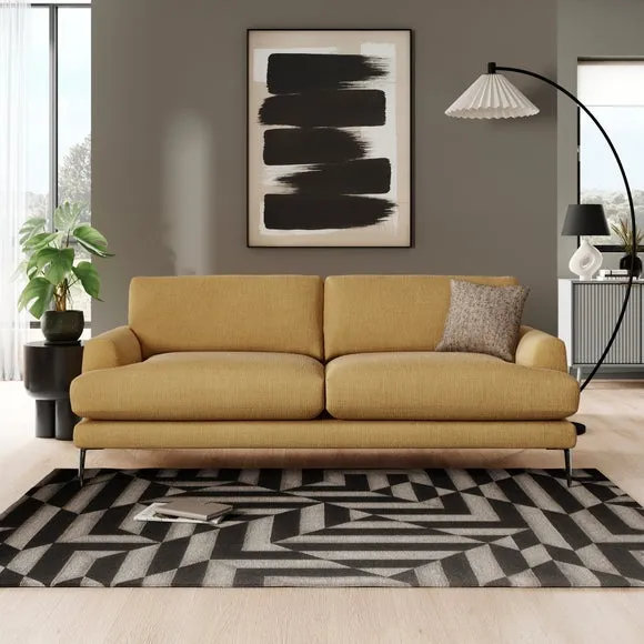 Lawson Chunky Tonal Weave 4 Seater Sofa 1