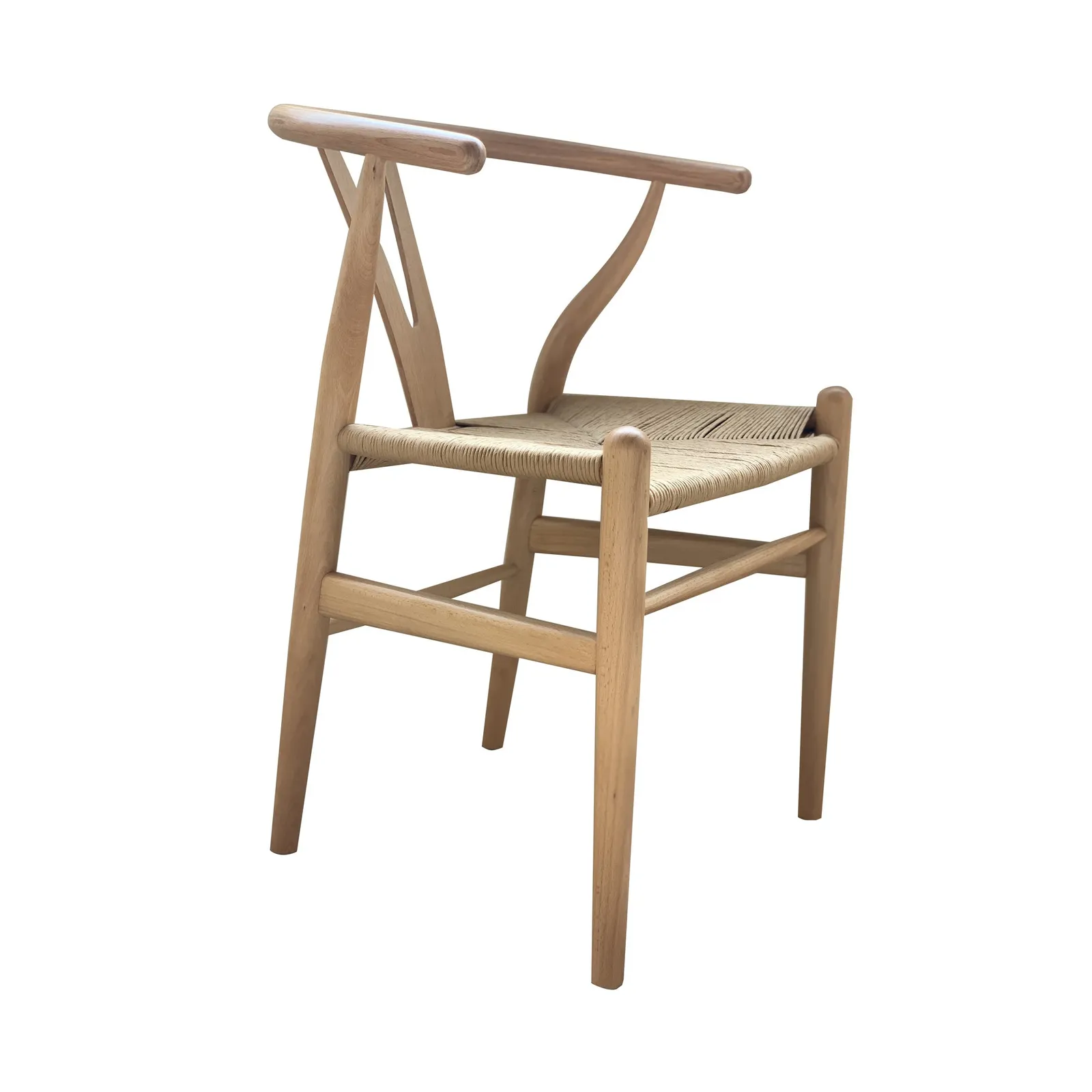 Lara Wishbone Dining Chair, Beech Wood 1