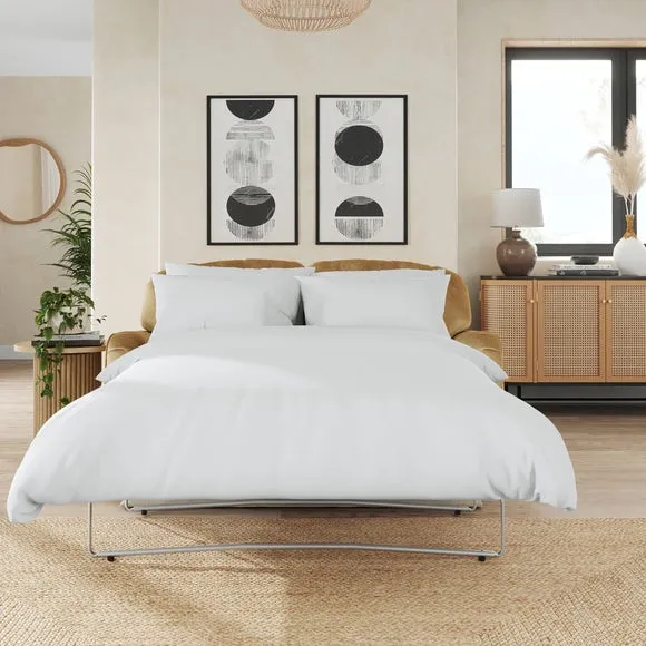 Martha Vintage Velvet 2 Seater Sofa Bed 1