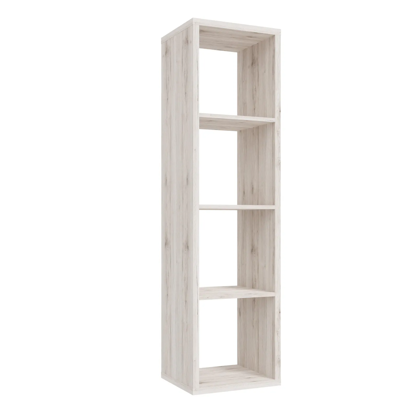 Furniture To Go Mauro 3 Shelves Storage Unit in in Light Oak 1