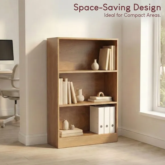 Return - Cambridge 3 Tier Medium Bookcase 4