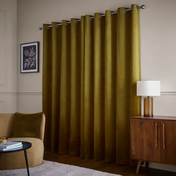 Luxe Velour Eyelet Curtains (Blackout Available) 4