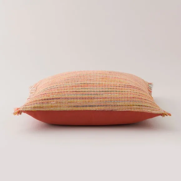 Ava Fringe Cotton Square Cushion 4