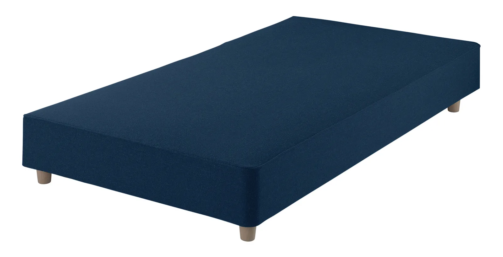 Classic Shallow Divan Base, Single - Seven Navy