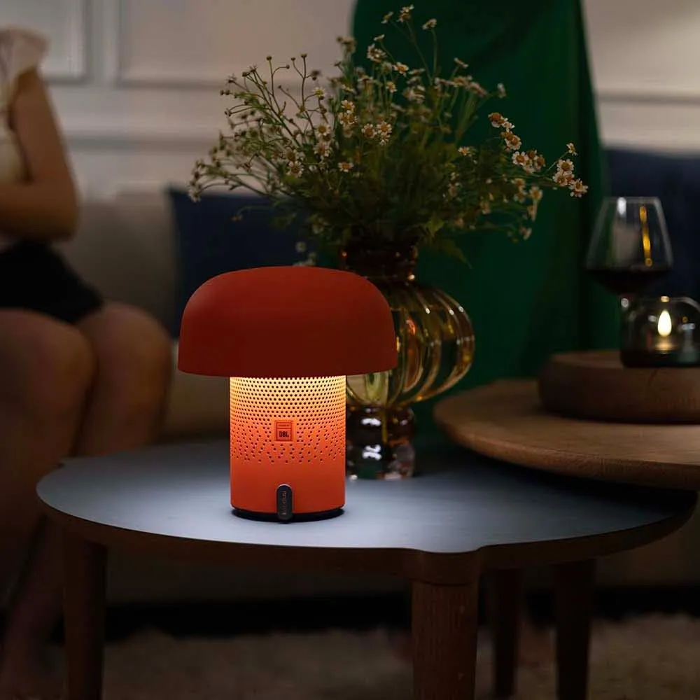 Kooduu Sensa Play LED Portable Speaker Light Orange 3