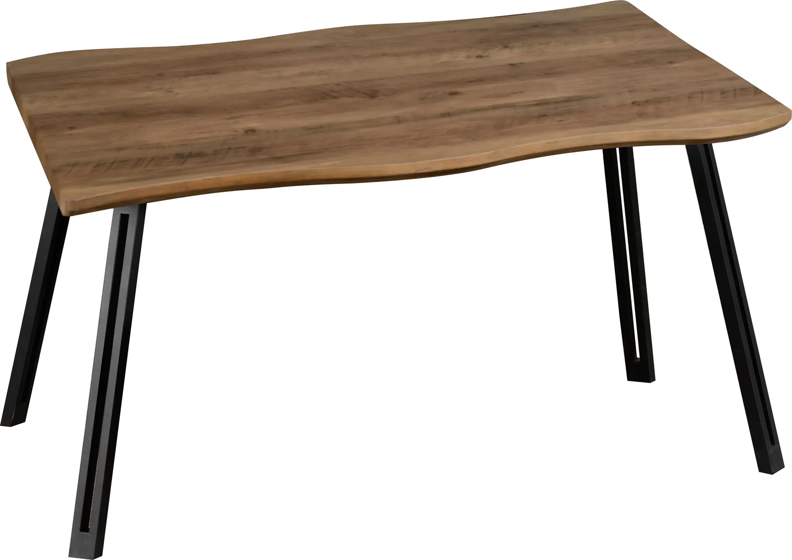Seconique Quebec Wave Edge Dining Set with Lukas Chairs in Grey 6