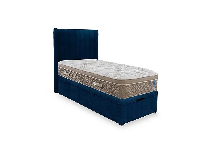 PlushTech End Lift Ottoman Divan Set - Small Single