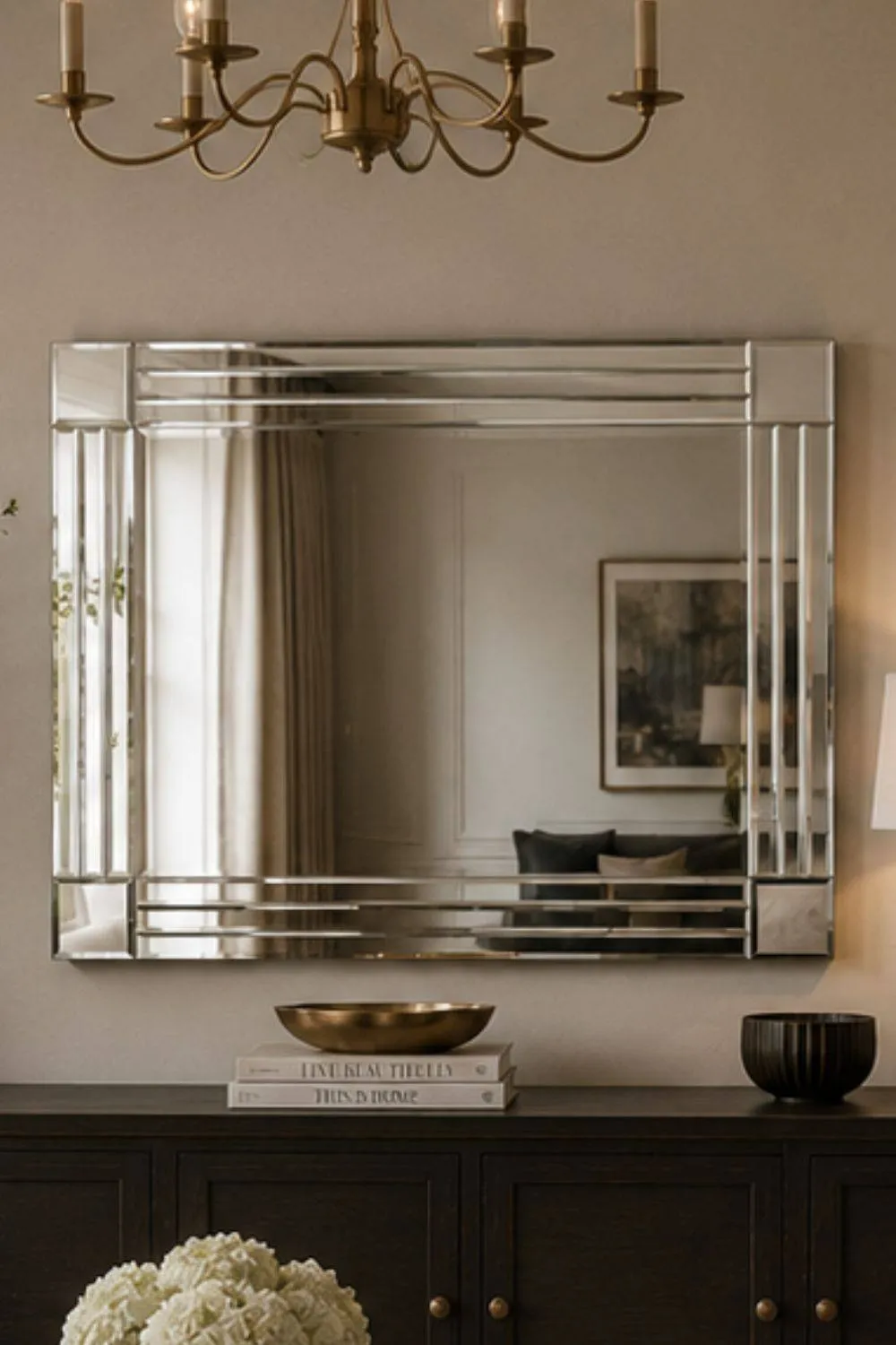 Yearn Mirrors Triple Edge Mirror Bevelled 90x60cm in Clear