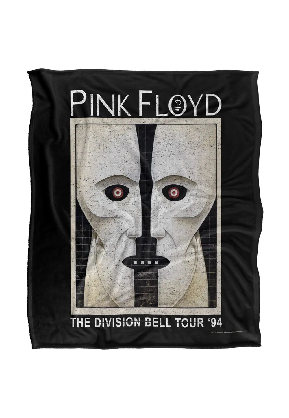 Pink Floyd The Division Bell Silky Touch Super Soft Throw Blanket 152 X 127 cm in White