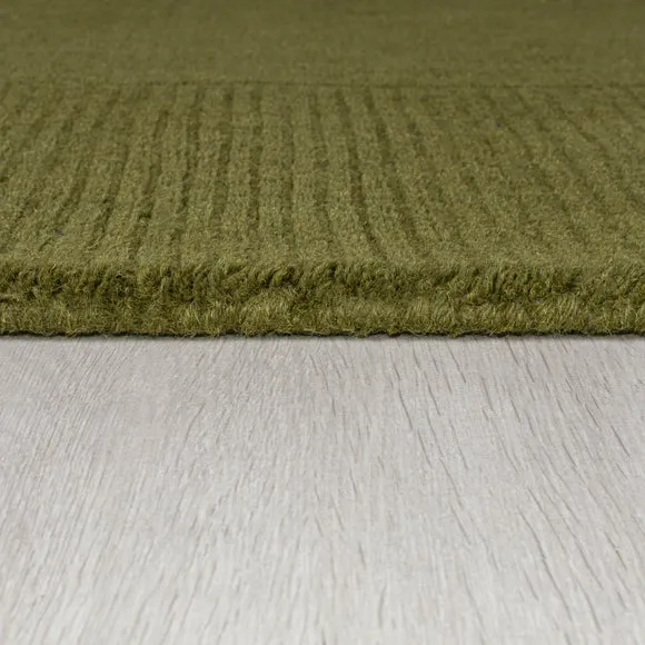 Boston Wool Border Rug 4