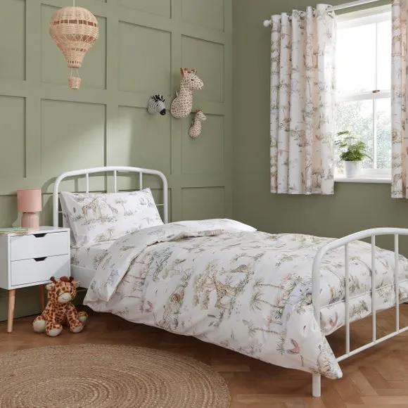 Savannah 100% Cotton Duvet Cover & Pillowcase Set 1