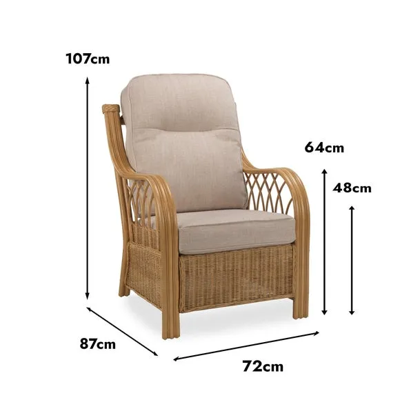 Desser Viola Rattan Armchair 4