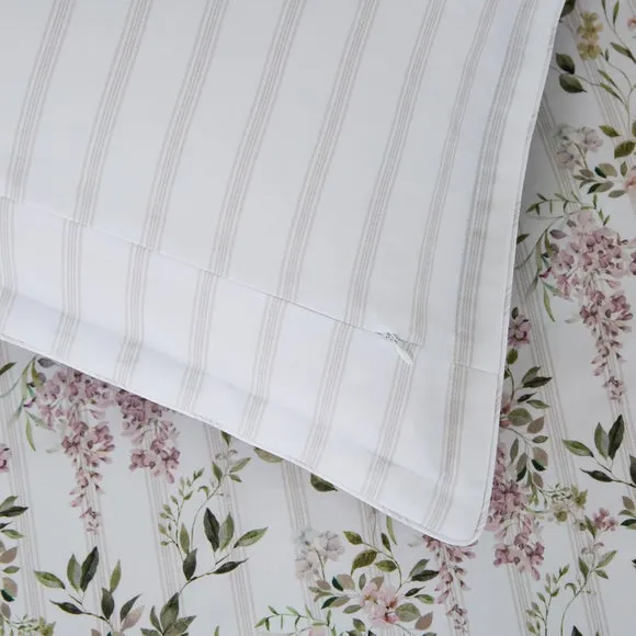Dorma Wiysteria Stripe 100% Cotton Sateen Oxford Pillowcase Pair 5